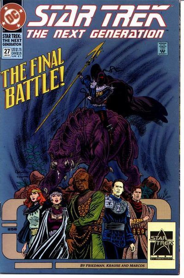 Star Trek: The Next Generation #27 cover