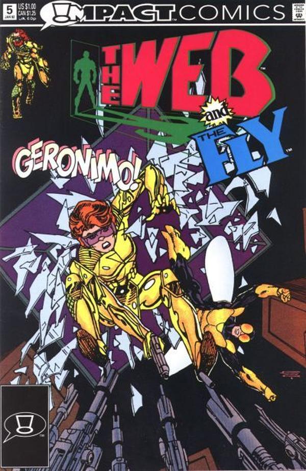The Web #5 cover