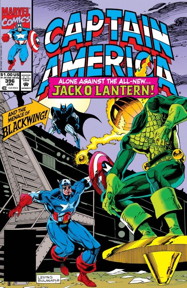 Captain America #396 cover