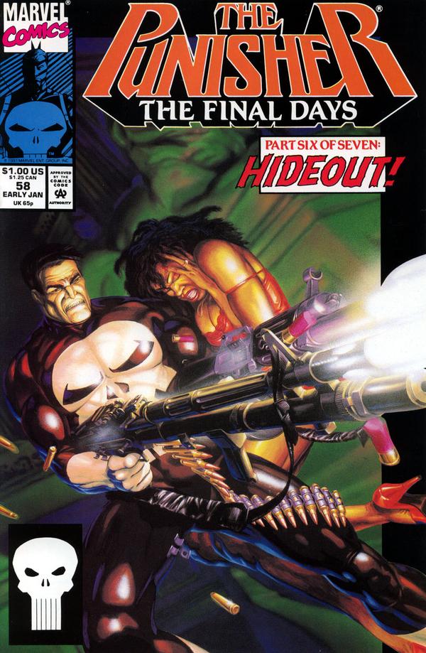 The Punisher #58 cover