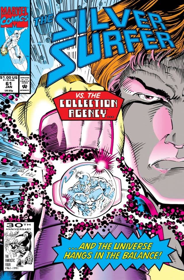 Silver Surfer #61 cover