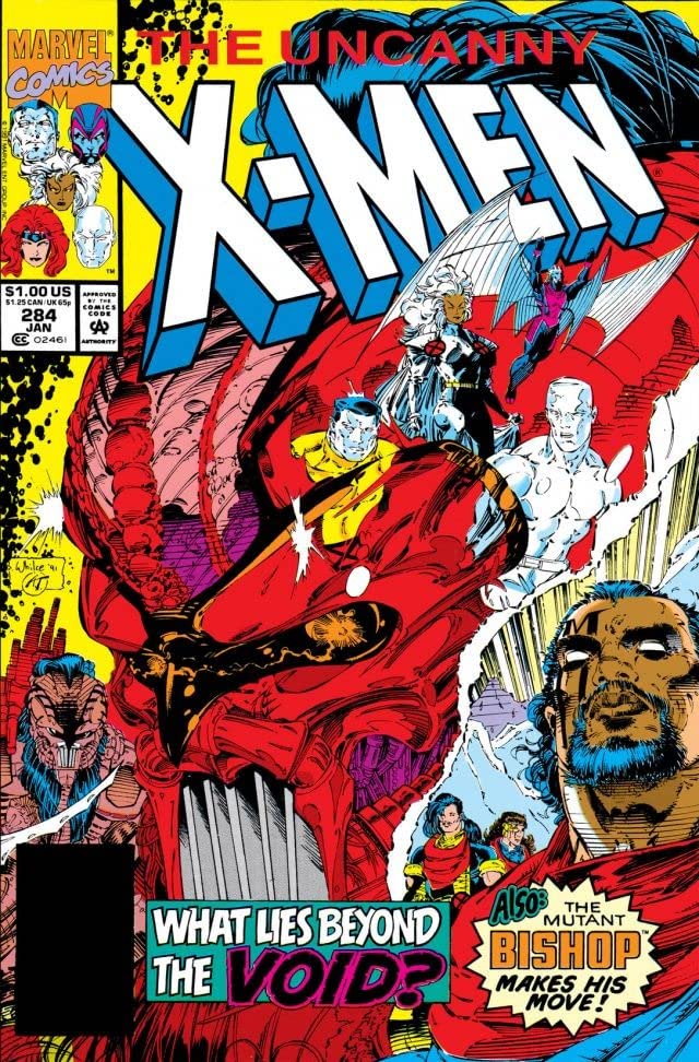 The Uncanny X-Men #284 cover