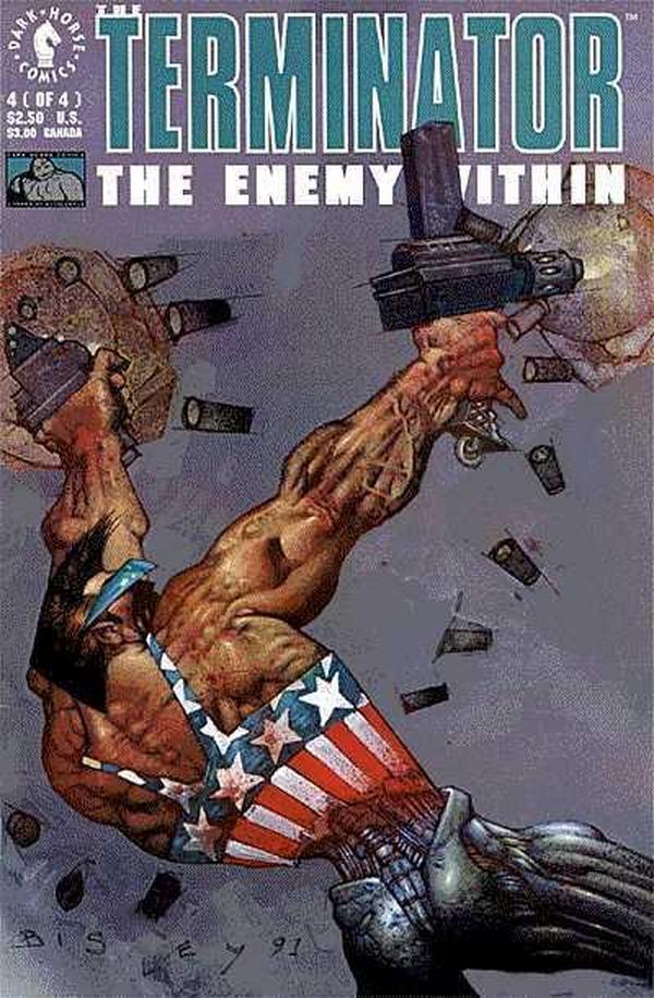 The Terminator: The Enemy Within #4 cover