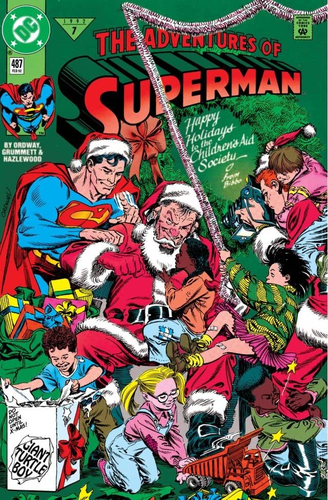 Adventures of Superman #487 cover