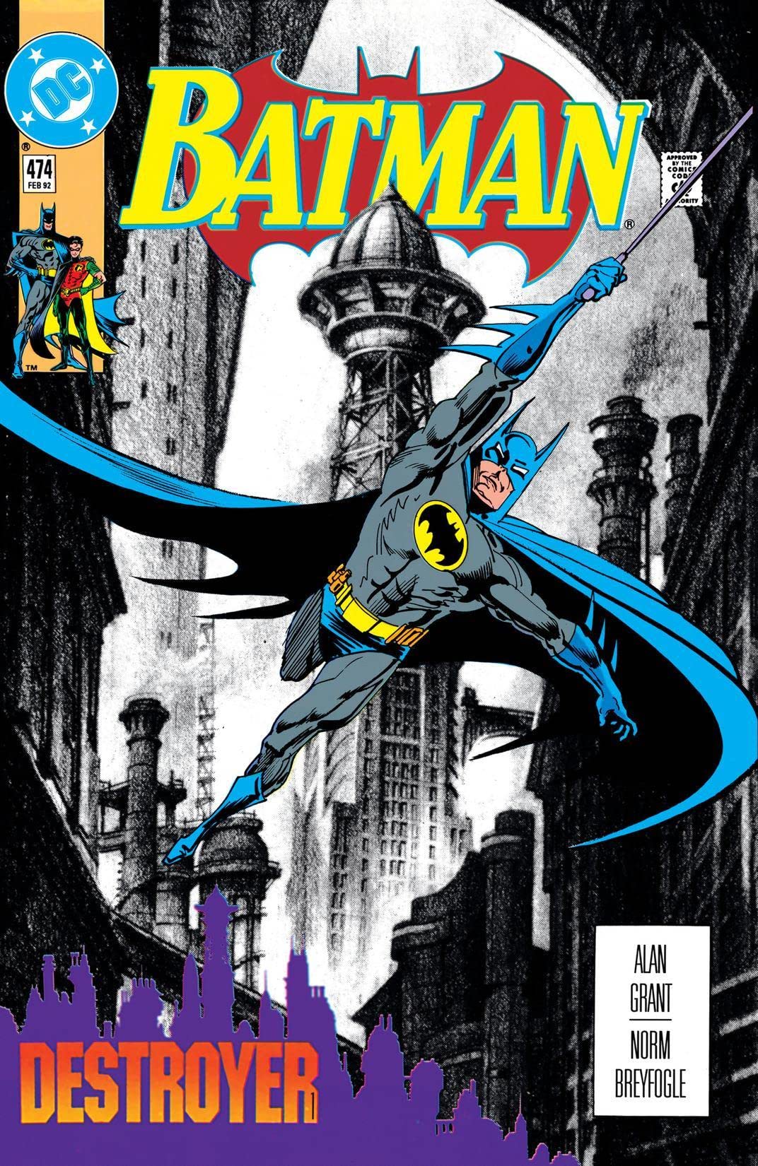 Batman #474 cover