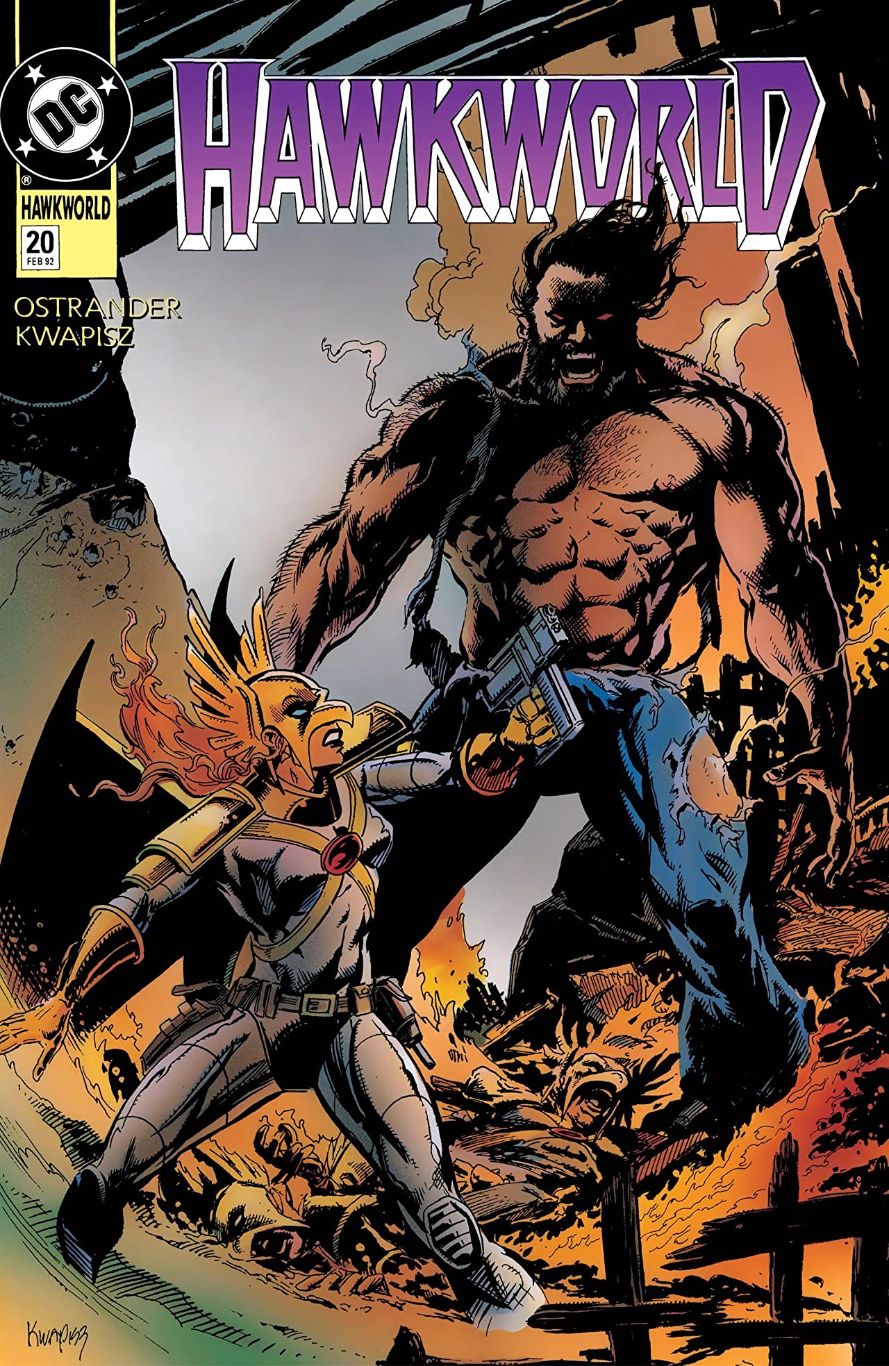 Hawkworld #20 cover