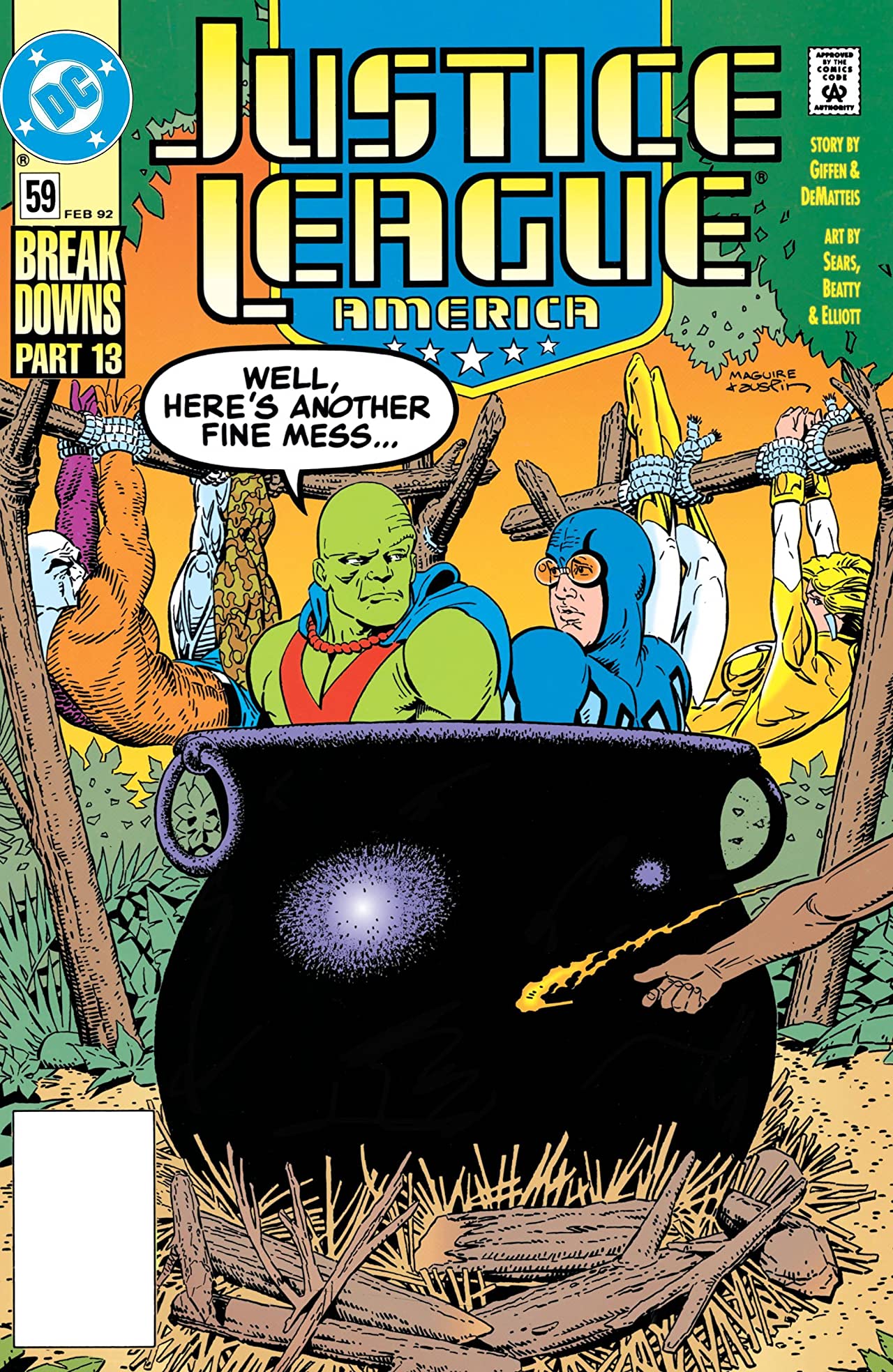 Justice League America #59