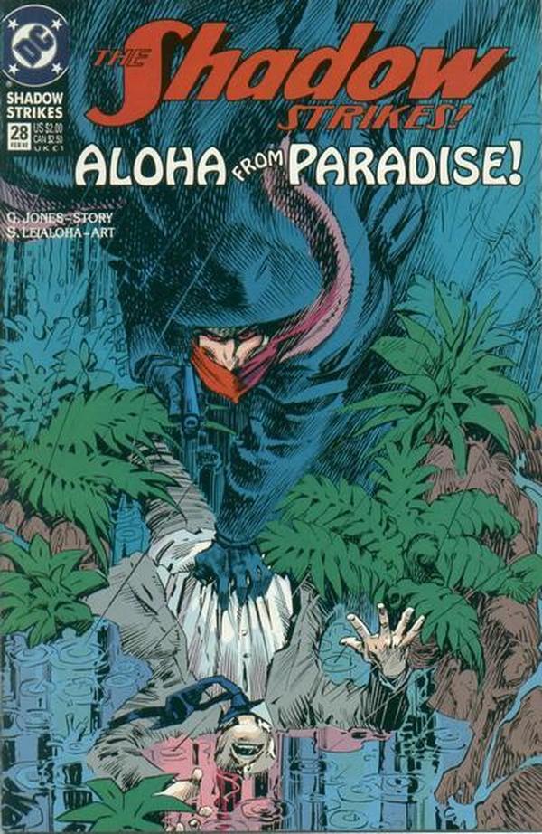 The Shadow Strikes #28 cover