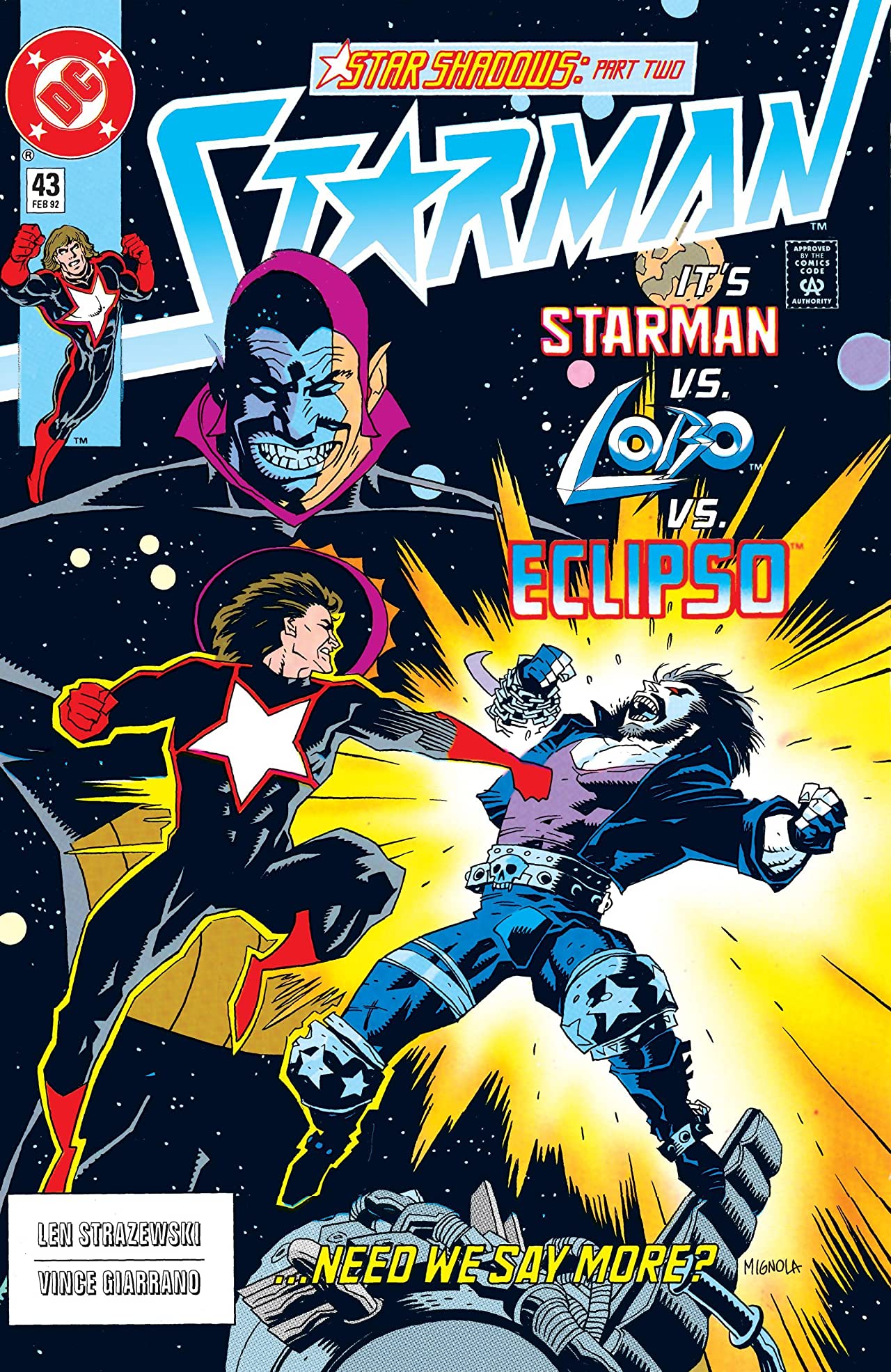 Starman #43 cover