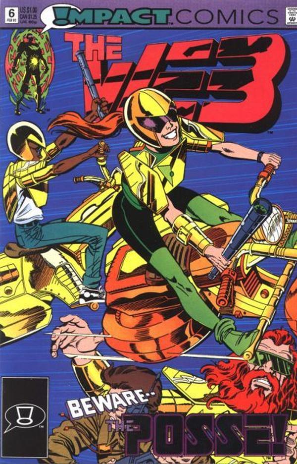 The Web #6 cover