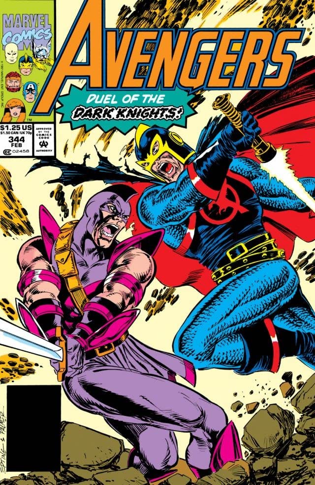 The Avengers #344 cover