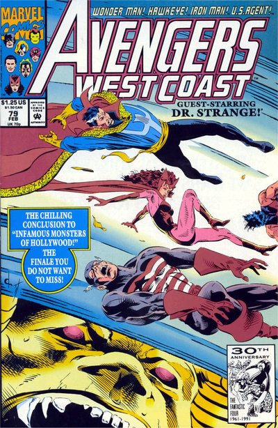 Avengers West Coast #79 cover