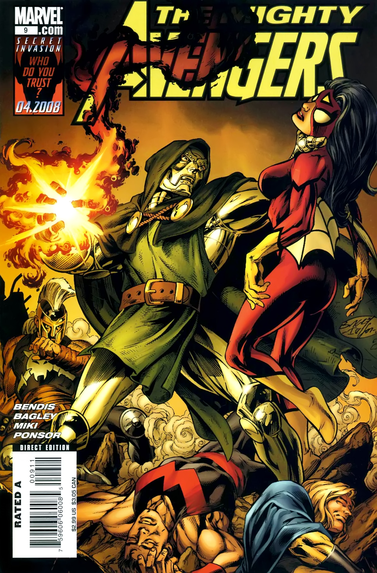 The Mighty Avengers #9 cover
