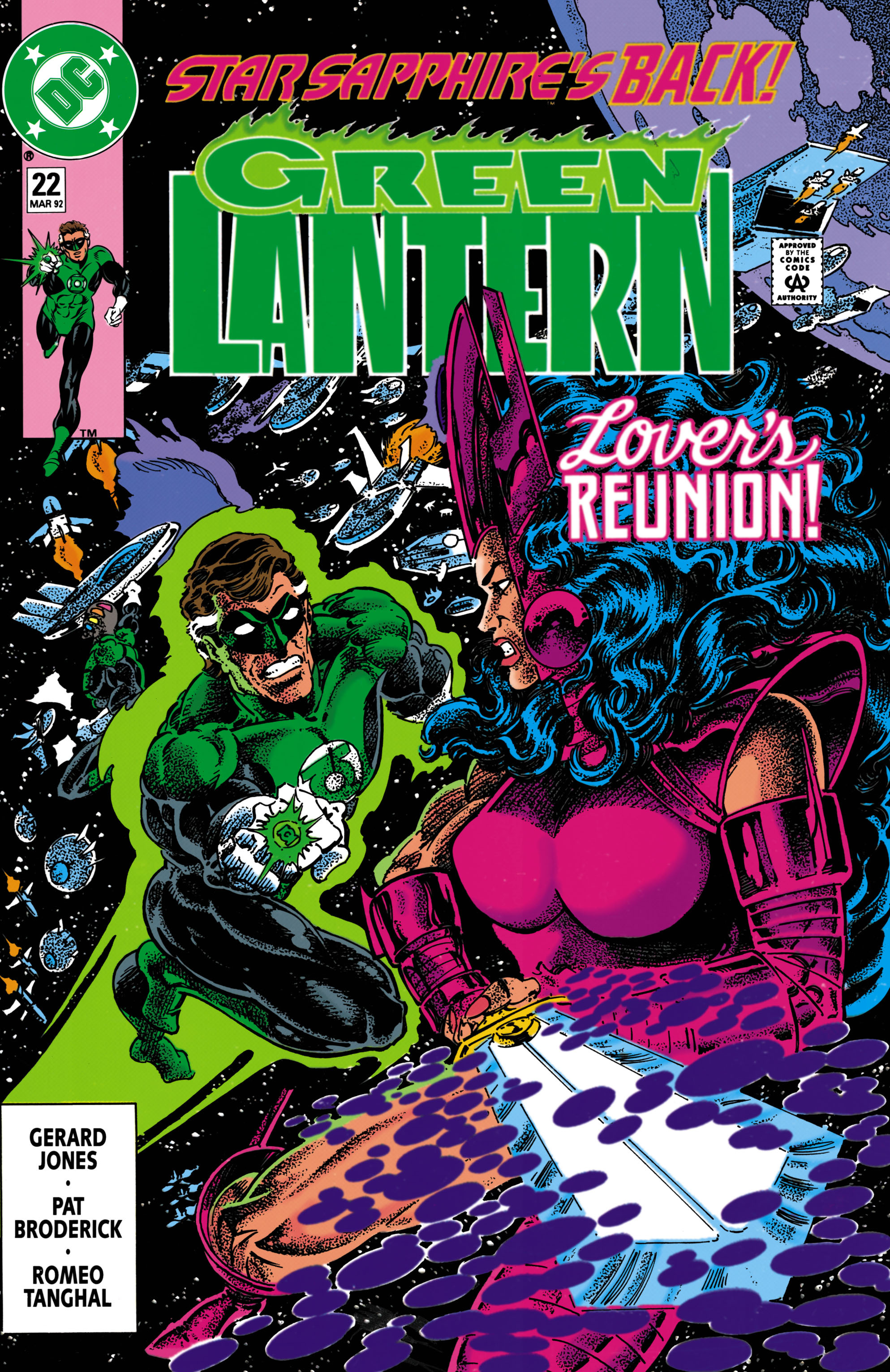 Green Lantern #22 cover