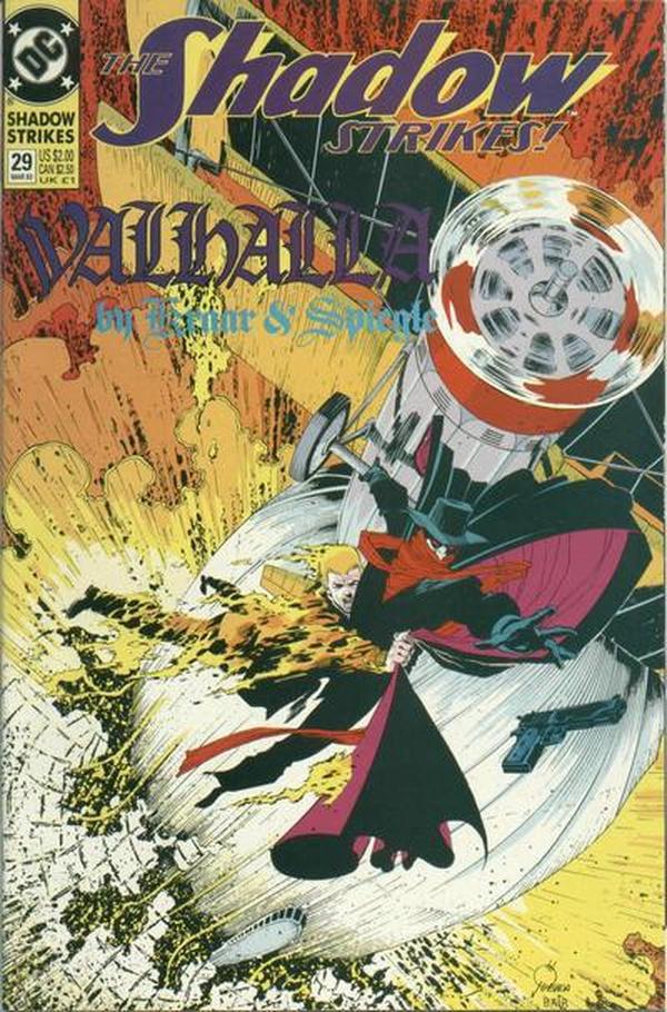 The Shadow Strikes #29 cover