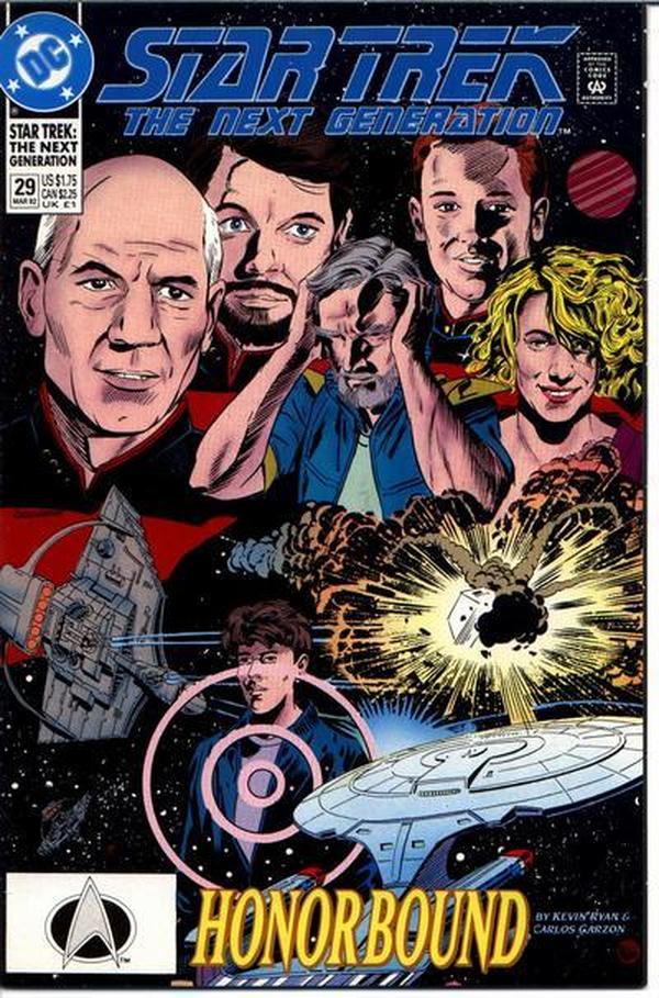 Star Trek: The Next Generation #29 cover