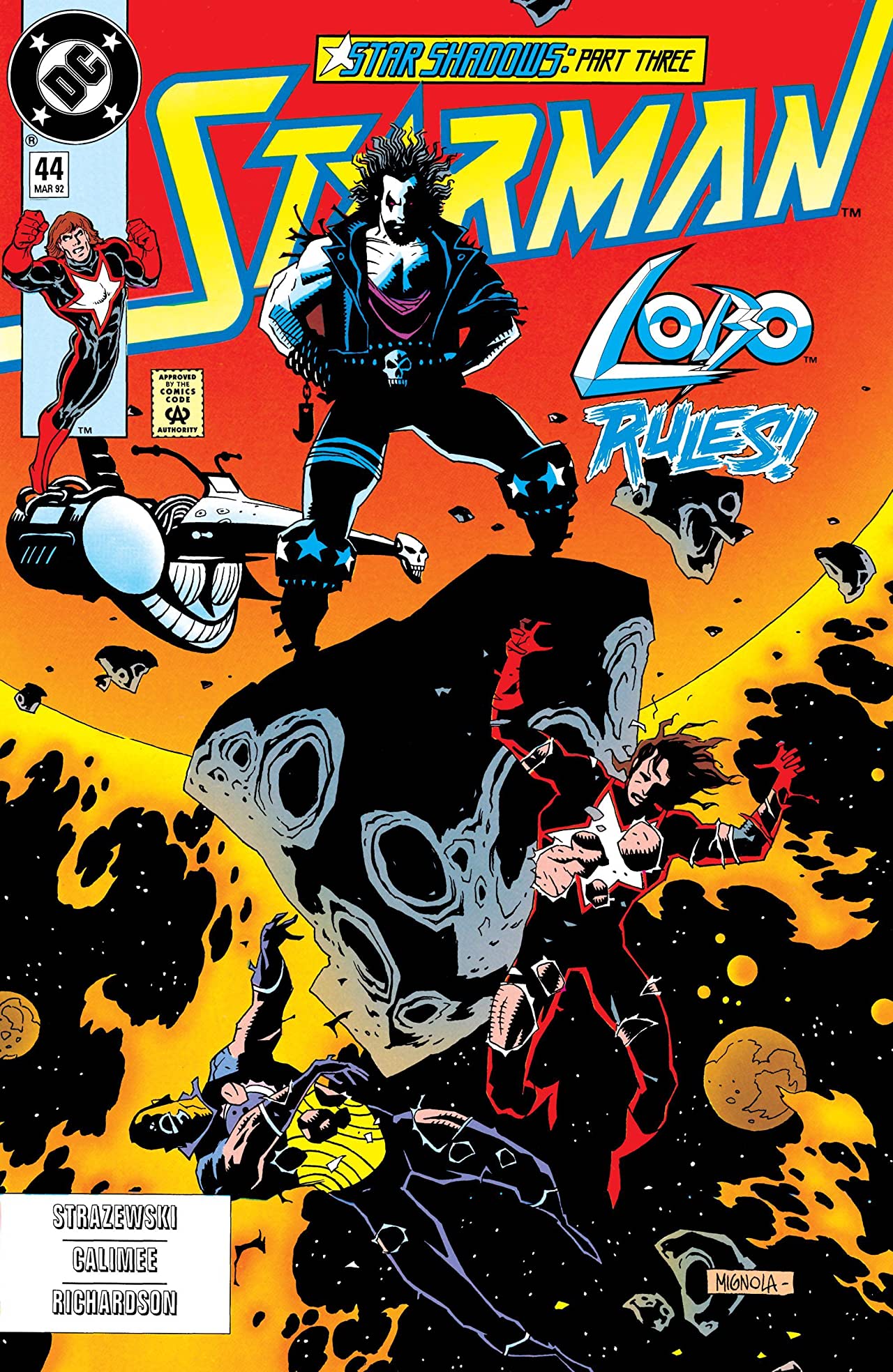 Starman #44 cover