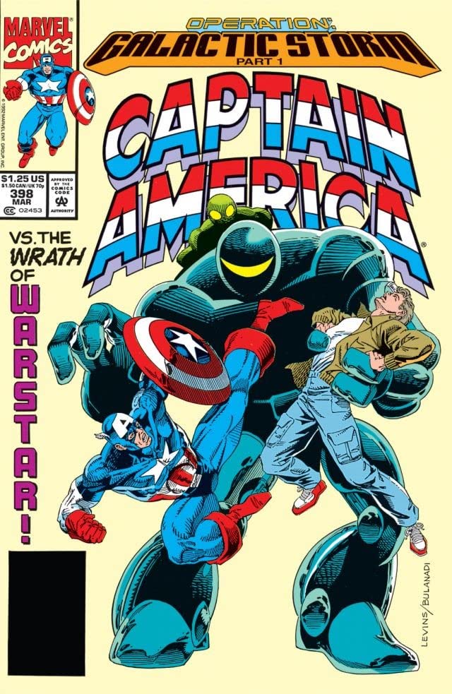 Captain America #398 cover