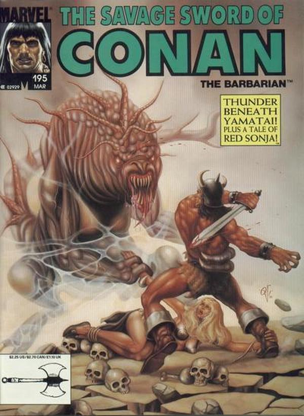 The Savage Sword of Conan #195