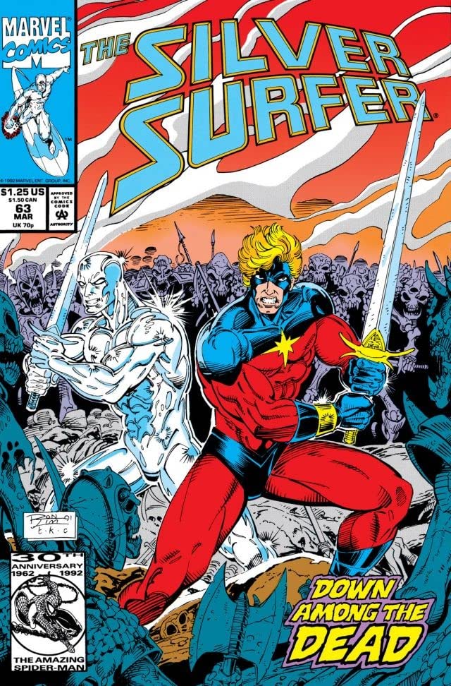 Silver Surfer #63 cover