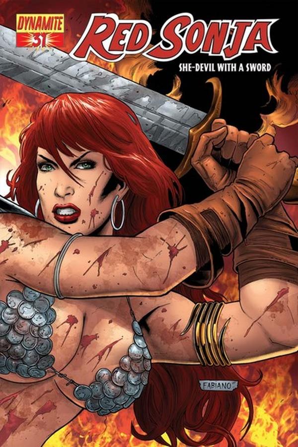 Red Sonja #31 cover