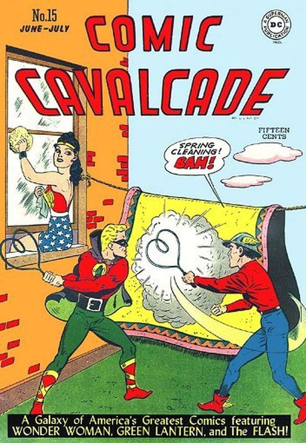 Comic Cavalcade #15 cover