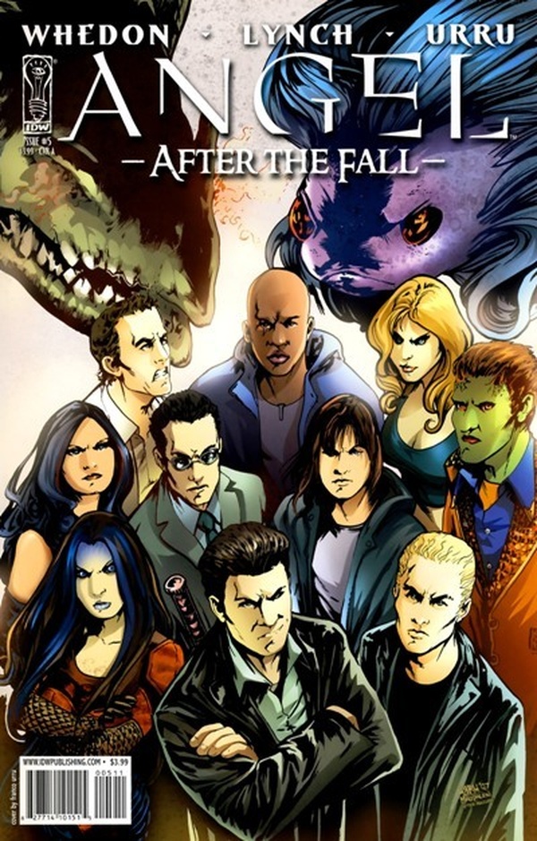Angel: After the Fall #5 cover