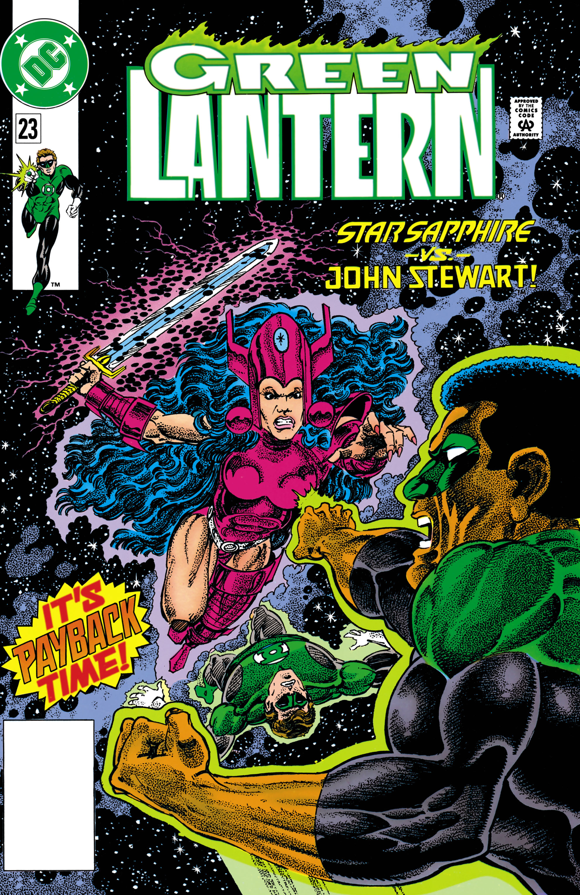 Green Lantern #23 cover