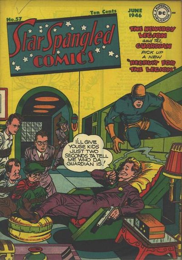 Star Spangled Comics #57 cover