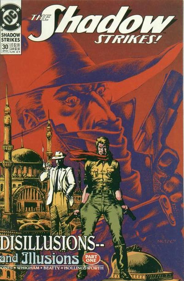 The Shadow Strikes #30 cover
