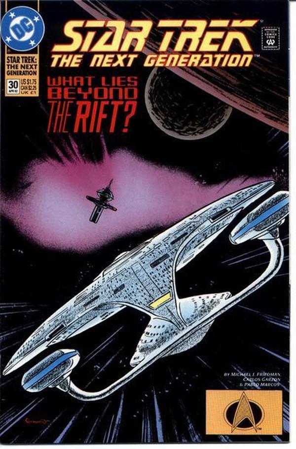 Star Trek: The Next Generation #30 cover