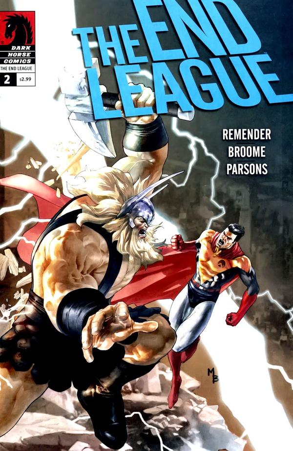 The End League #2 cover