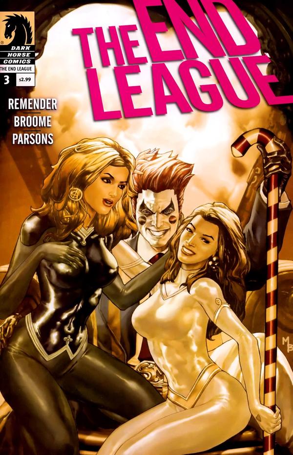 The End League #3 cover