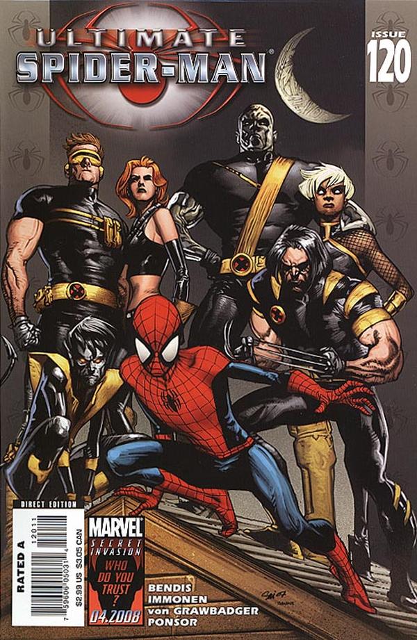 Ultimate Spider-Man #120 cover