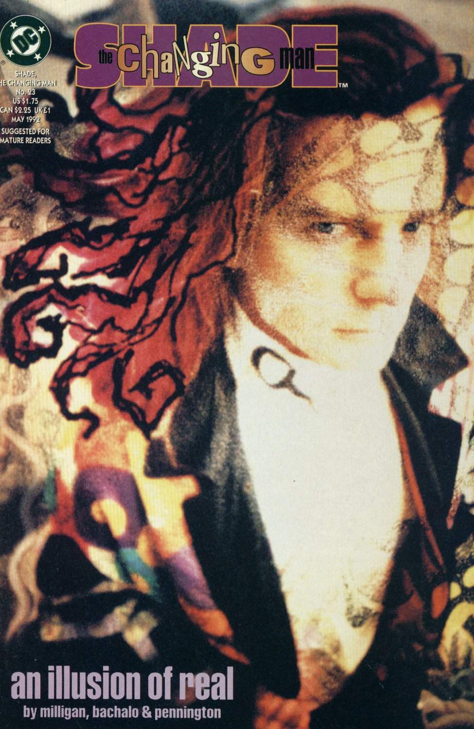 Shade, the Changing Man #23 cover