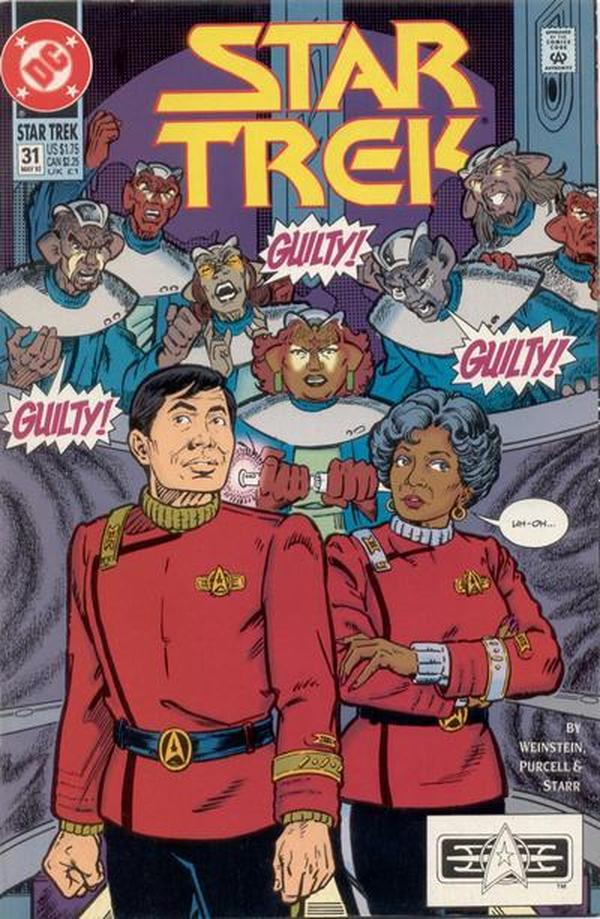 Star Trek #31 cover