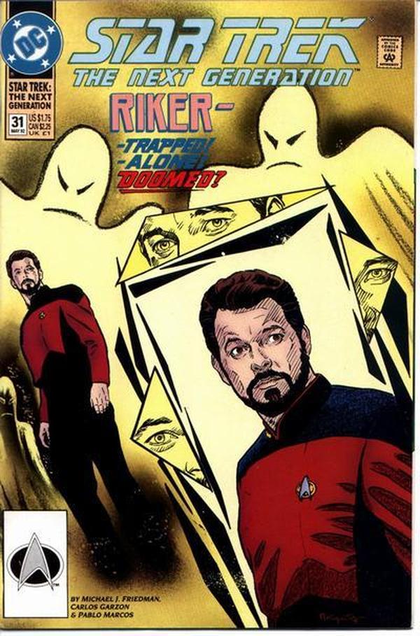 Star Trek: The Next Generation #31 cover