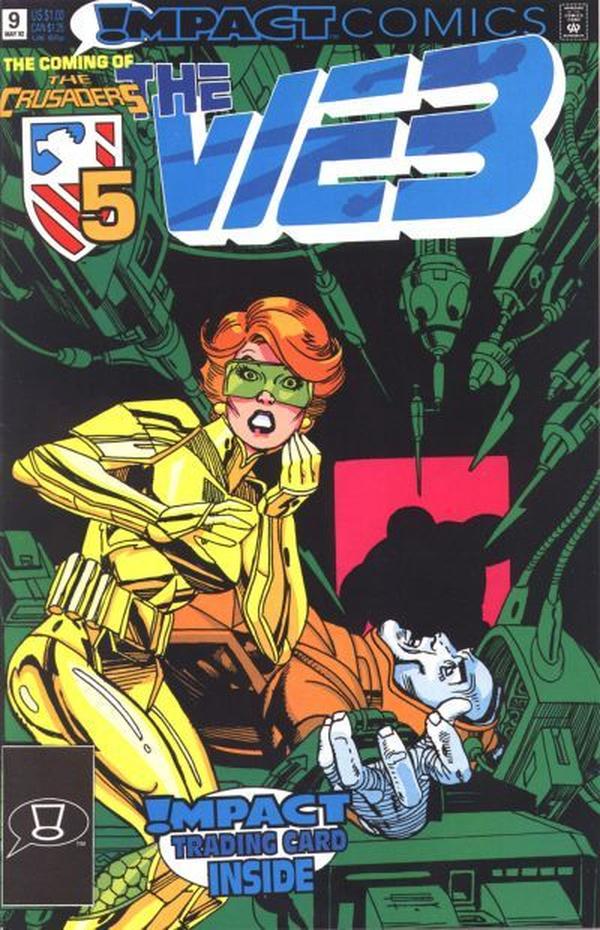 The Web #9 cover