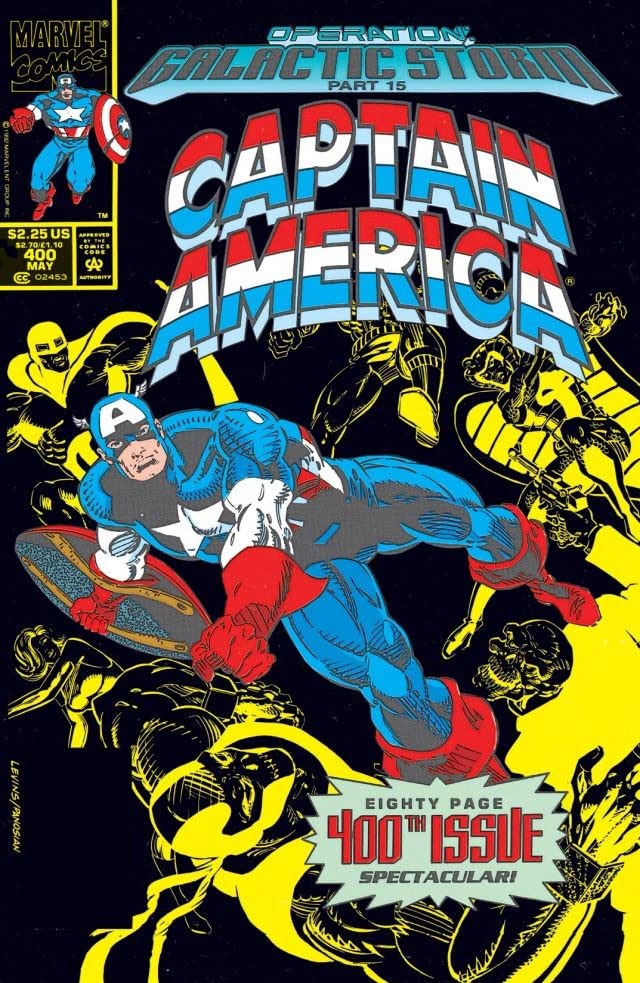 Captain America #400 cover