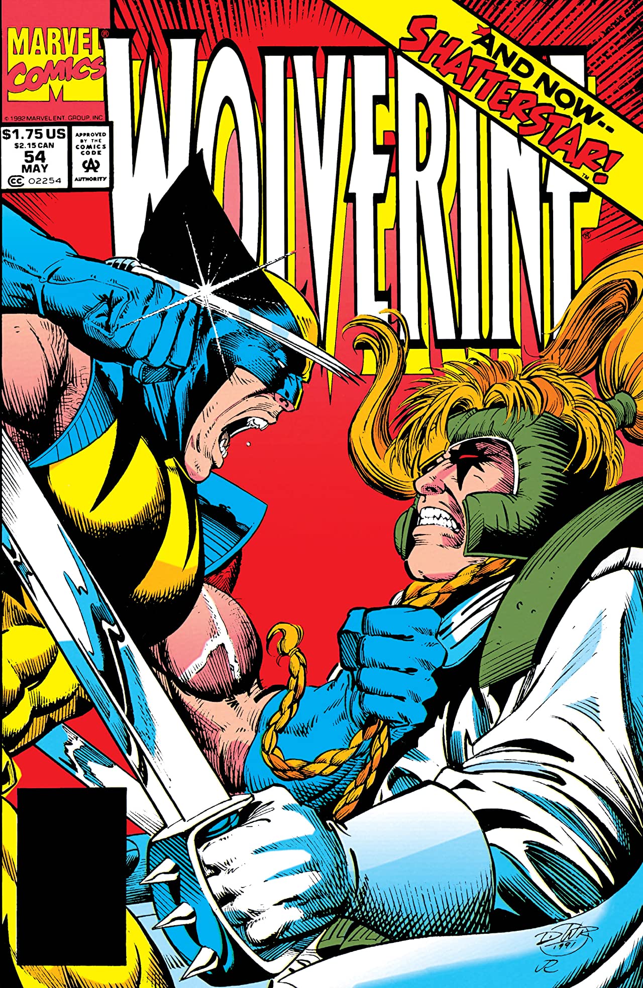 Wolverine #54 cover