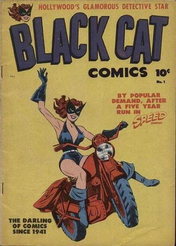 Black Cat Comics #1 cover