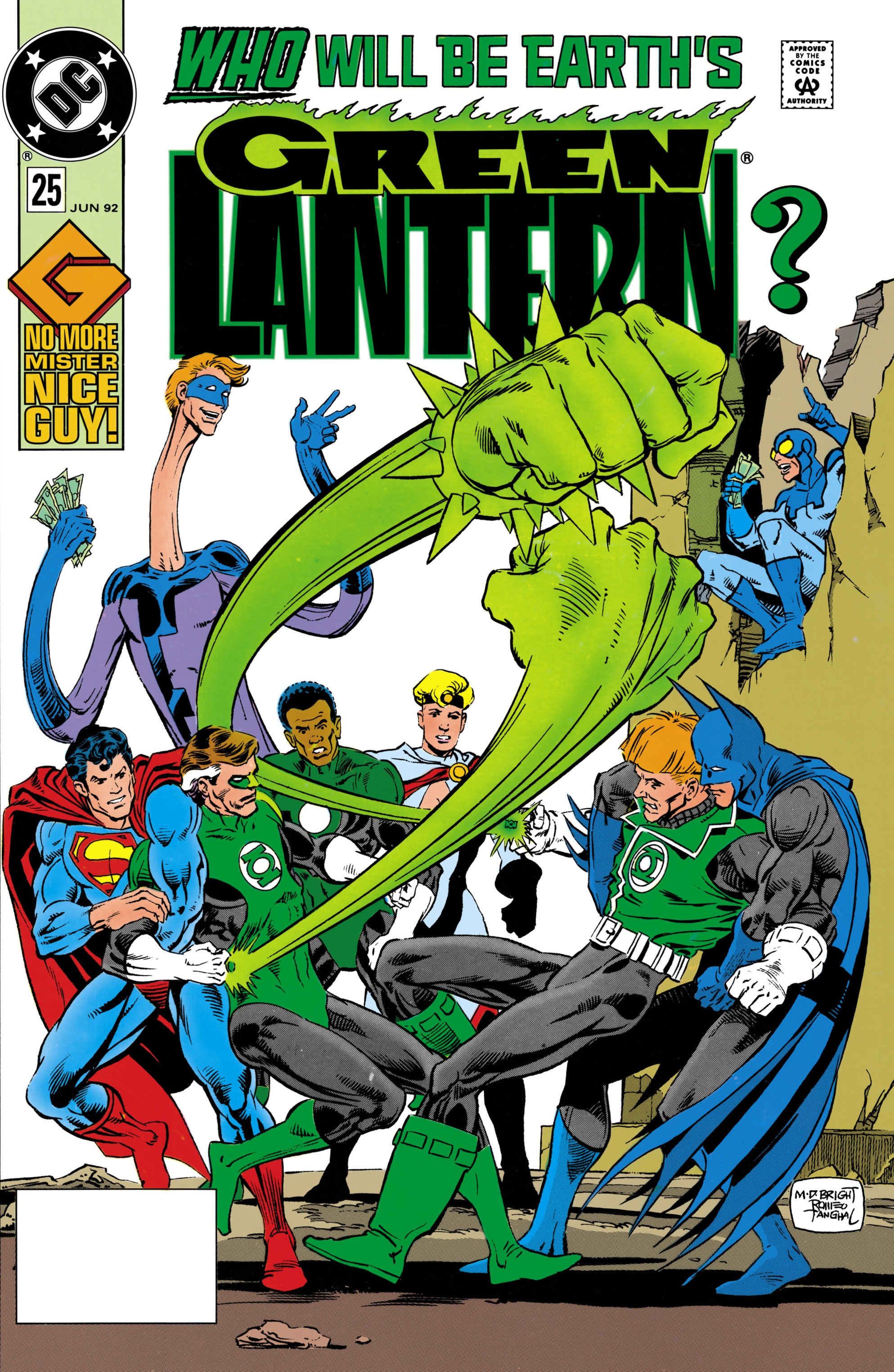 Green Lantern #25 cover