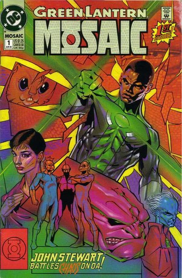 Green Lantern: Mosaic #1 cover
