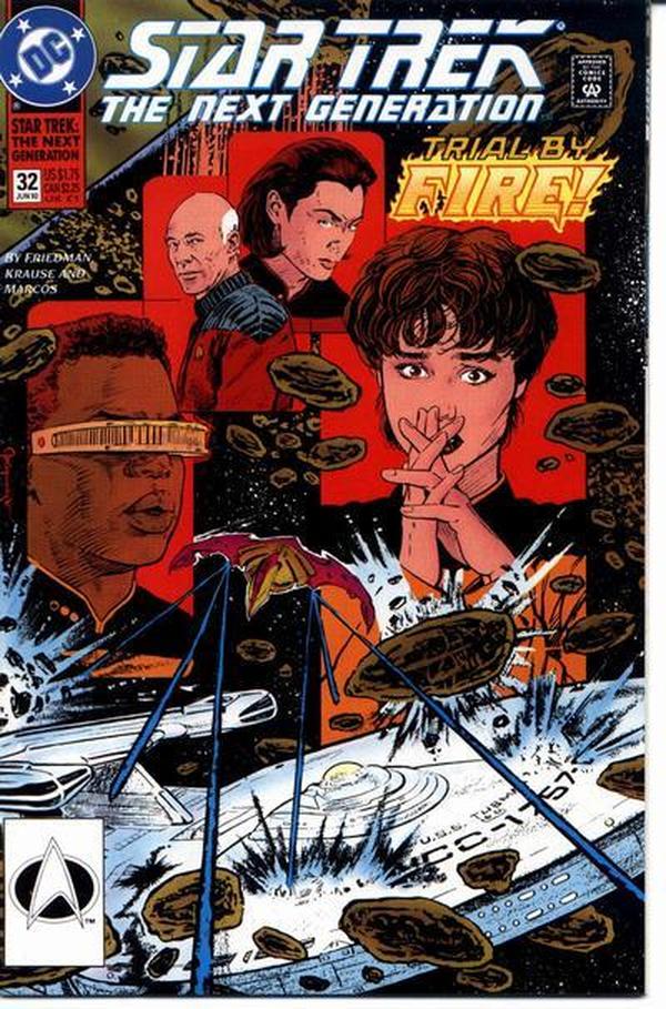 Star Trek: The Next Generation #32 cover