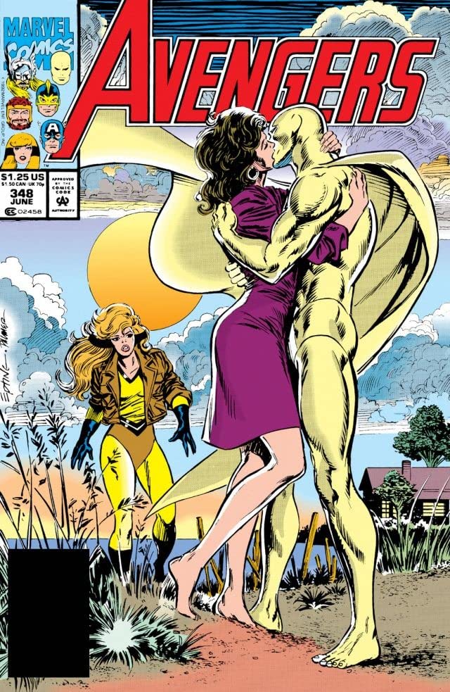 The Avengers #348 cover