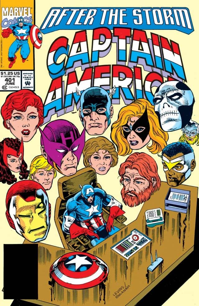 Captain America #401 cover