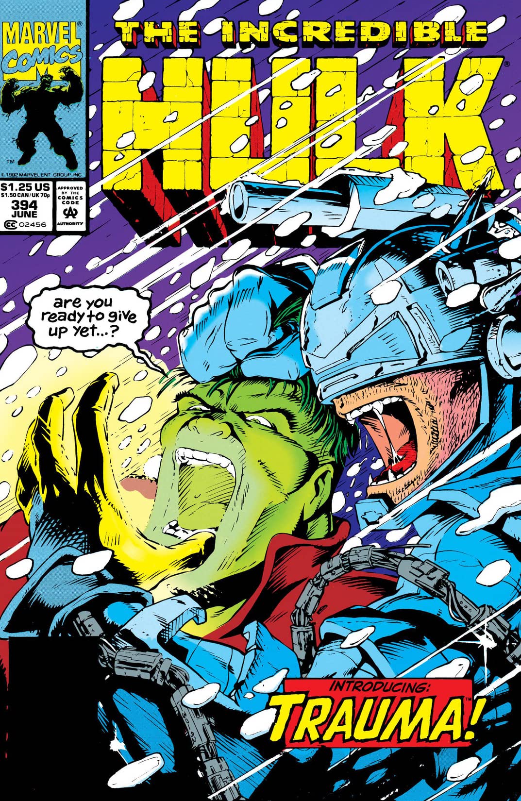 The Incredible Hulk #394 cover
