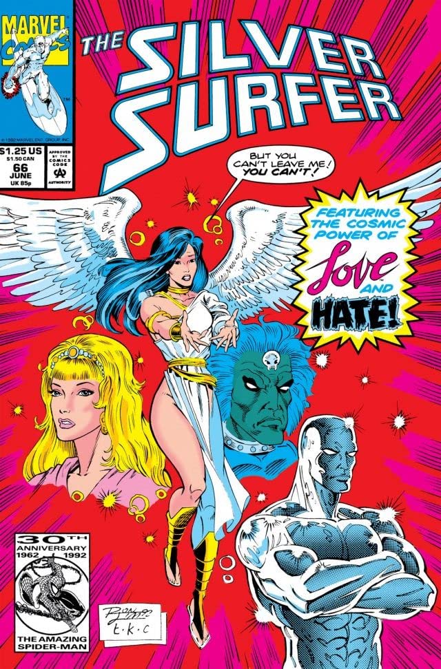 Silver Surfer #66 cover