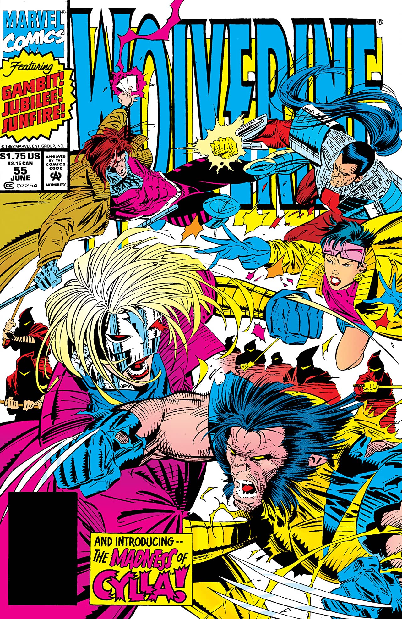 Wolverine #55 cover