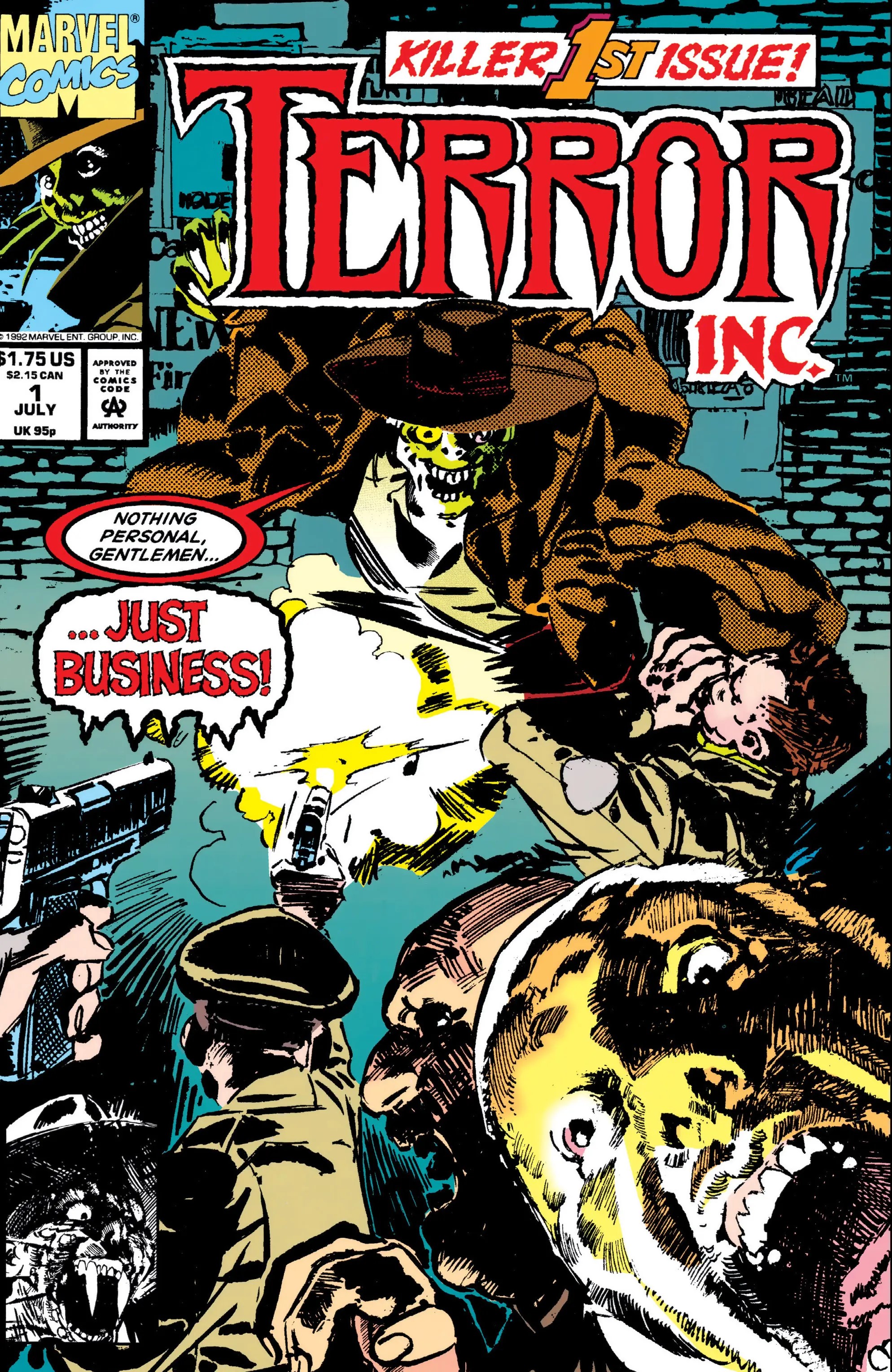 Terror Inc. #1 cover